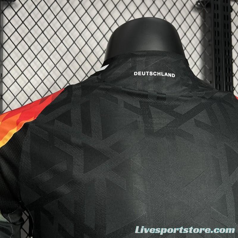 Player Version 2024 Germany Euro Black Pre-match Training Jersey