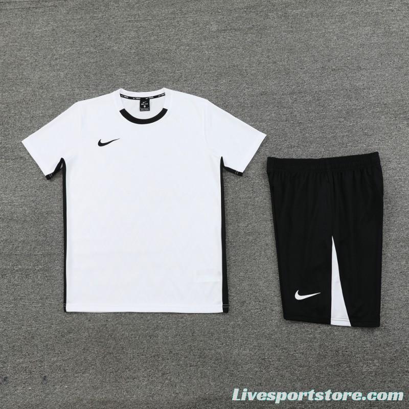 24/25 Nike White Short Sleeve Jersey+Shorts