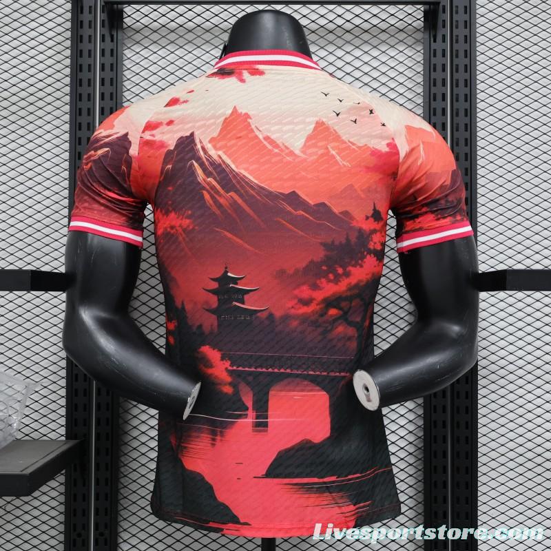 Player Version 2024 Japan Sunset Temple Concept Special Jersey