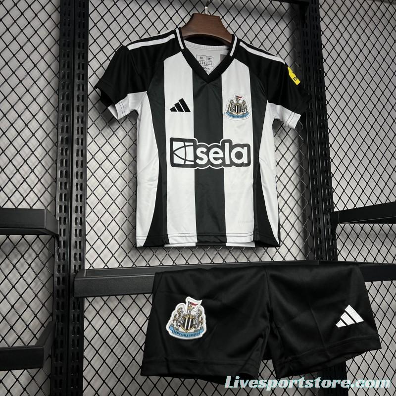 24/25 Kids Newcastle United Home Jersey