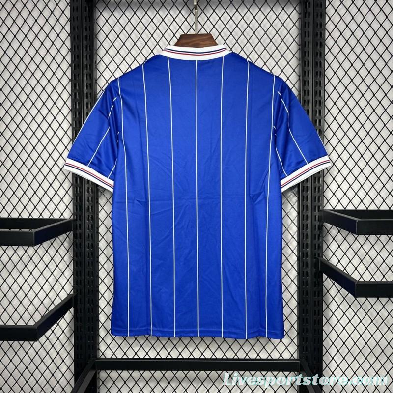 Retro 82/84 Glasgow Rangers Home Jersey