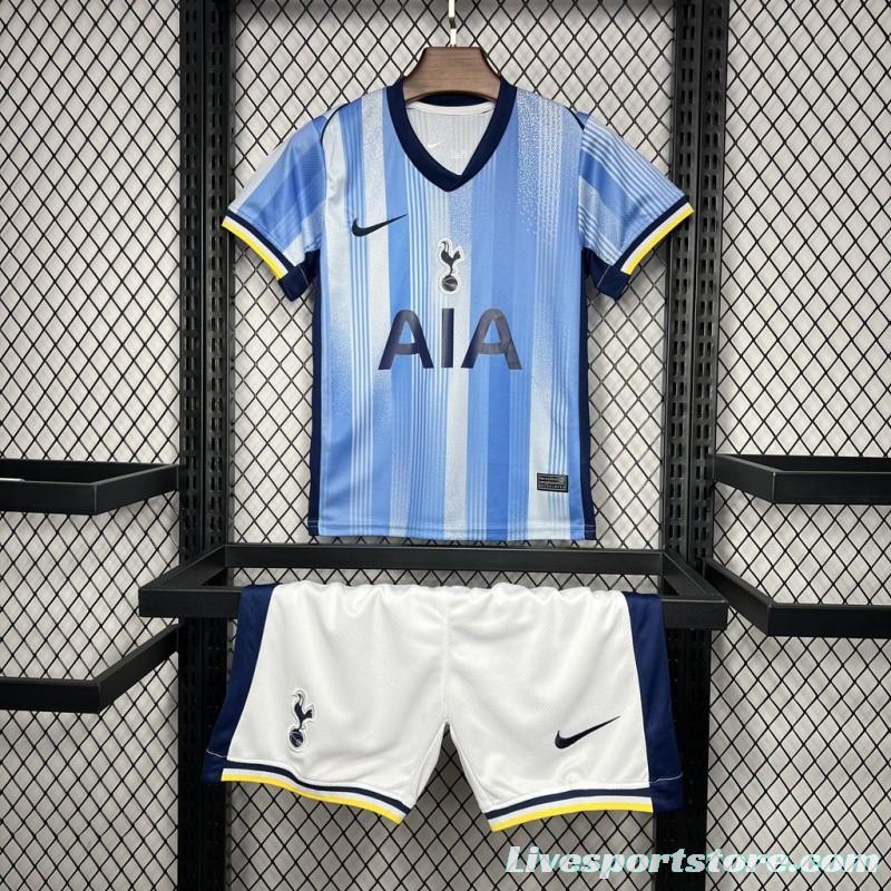 24/25 Kids Tottenham Hotspur Away Blue Jersey