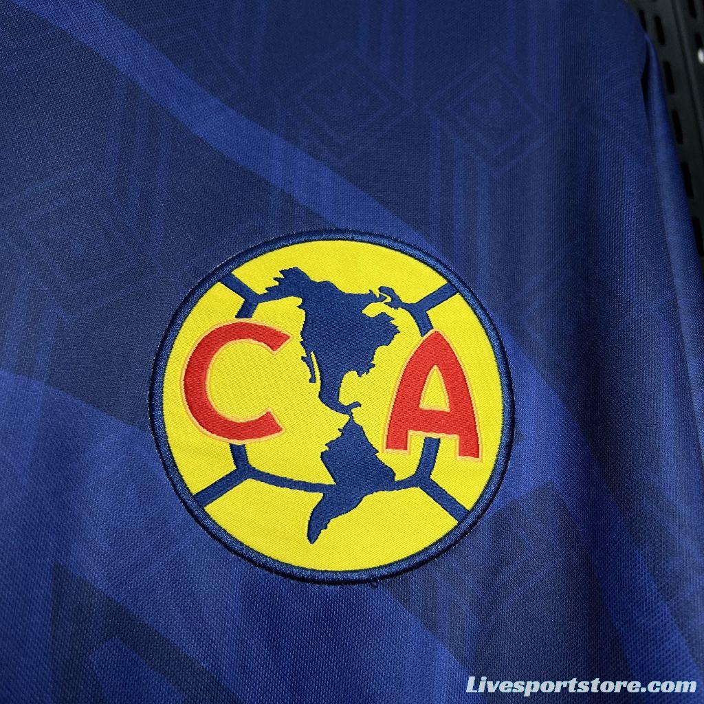 Retro 98/99 Club America Away Navy Jersey