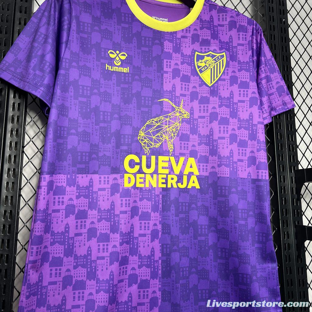 24/25 Malaga Purple Pre-match Training Jersey