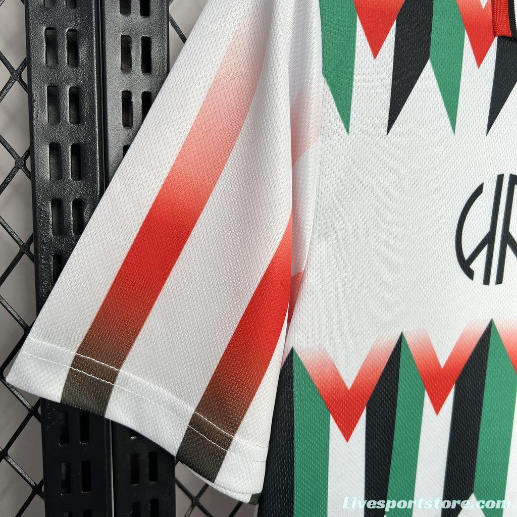 24/25 CD Palestino x Hypepeace White Jersey S-XXXXL