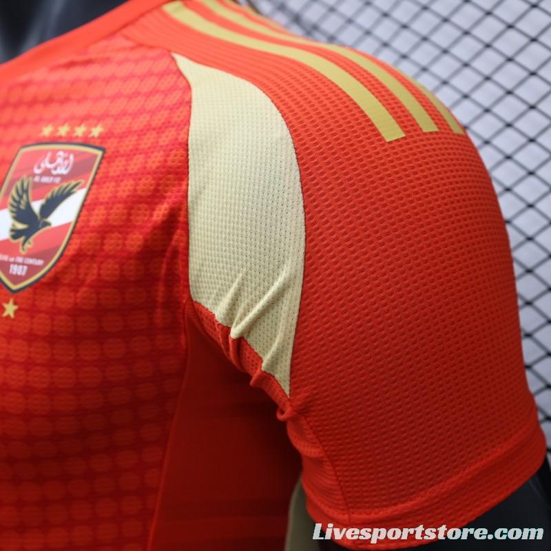 Player Version 24/25 Egypt Al Ahly Home Jersey