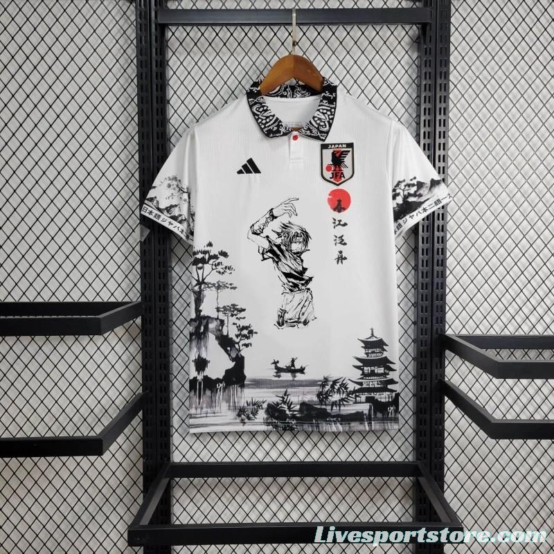 2024 Japan Zasuke Uchija White Special Jersey