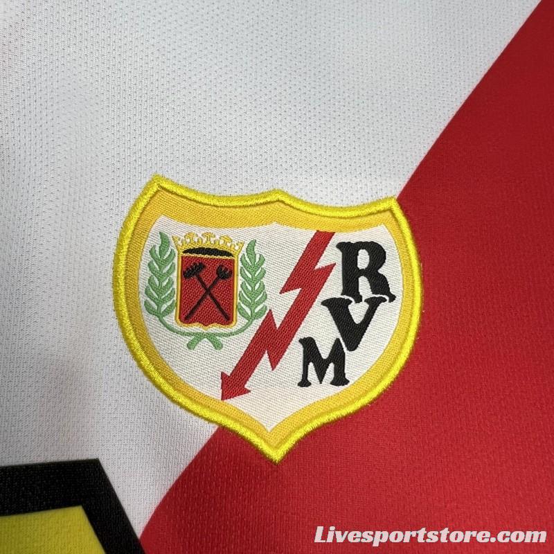 Retro 01/02 Rayo Vallecano Home Jersey