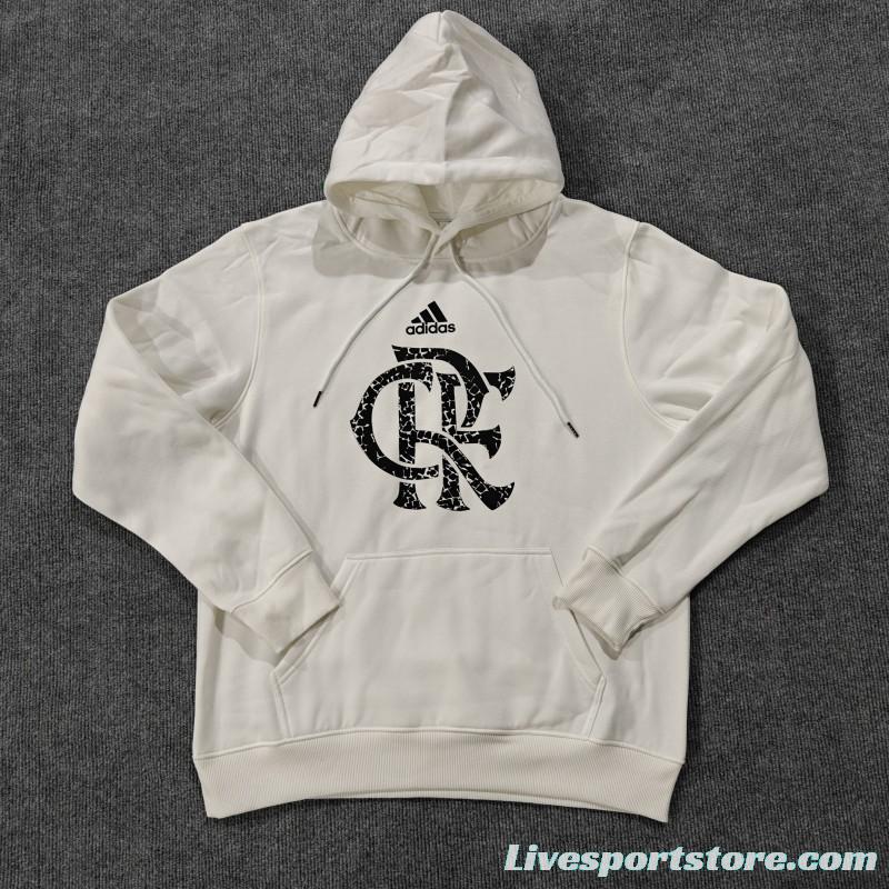 24/25 Flamengo Beige/Grey/White/Navy/Black Hoodie