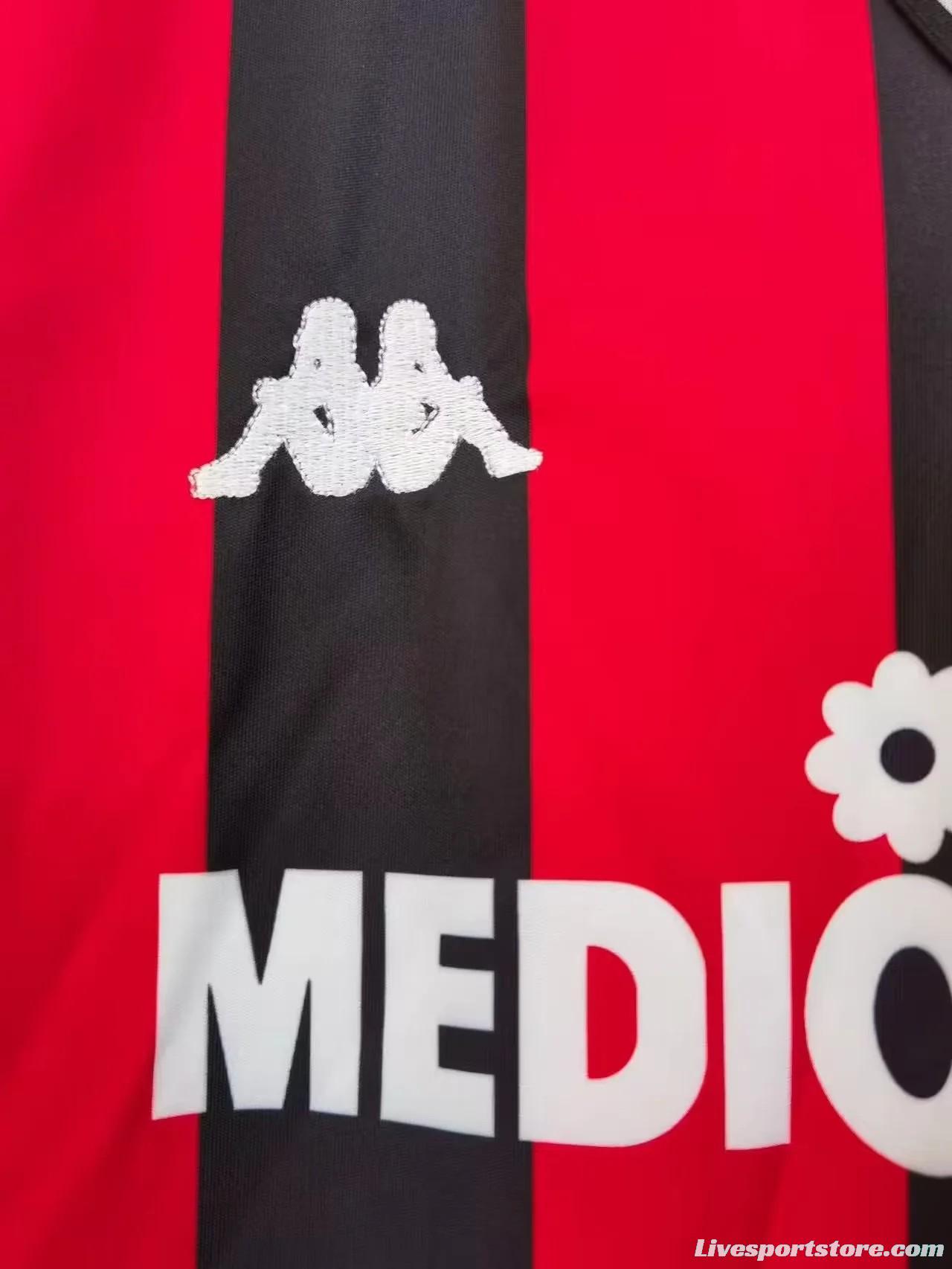 Retro 88/89 AC Milan Home Jersey