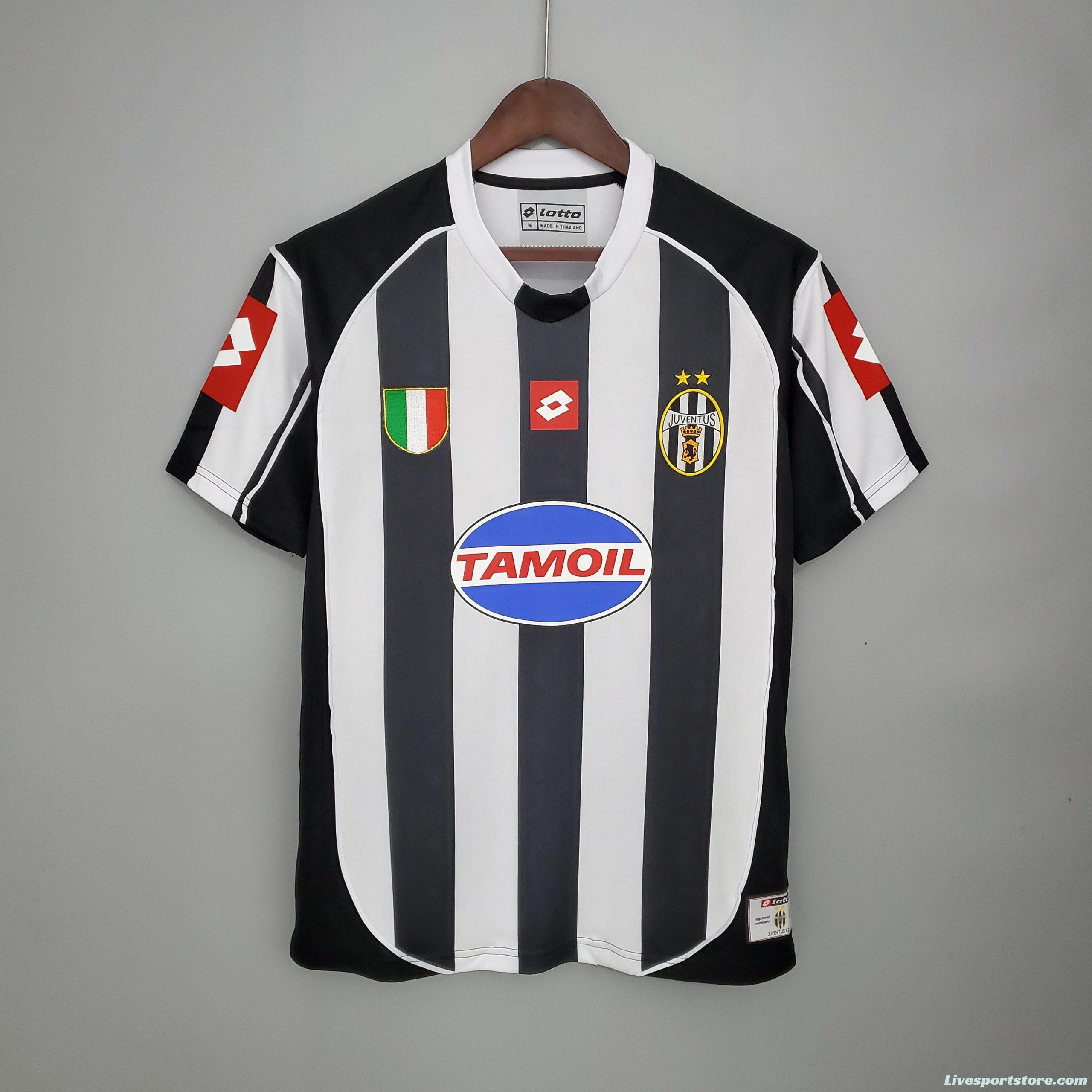 Retro 02/03 Juventus Home Jersey