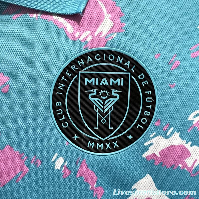 Player Version 23/24 Inter Miami MESSI Third Blue Jersey