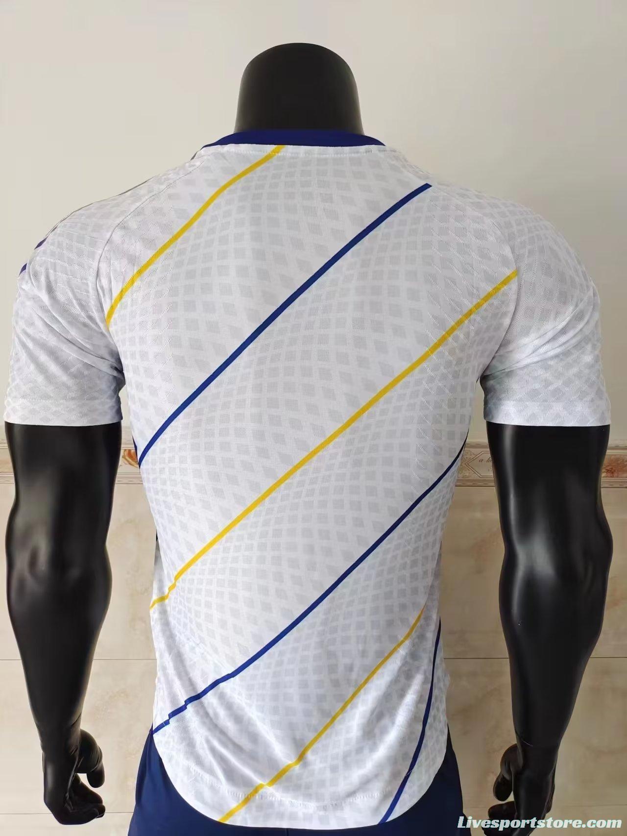 Player Version 23-24 Boca Juniors White Jersey