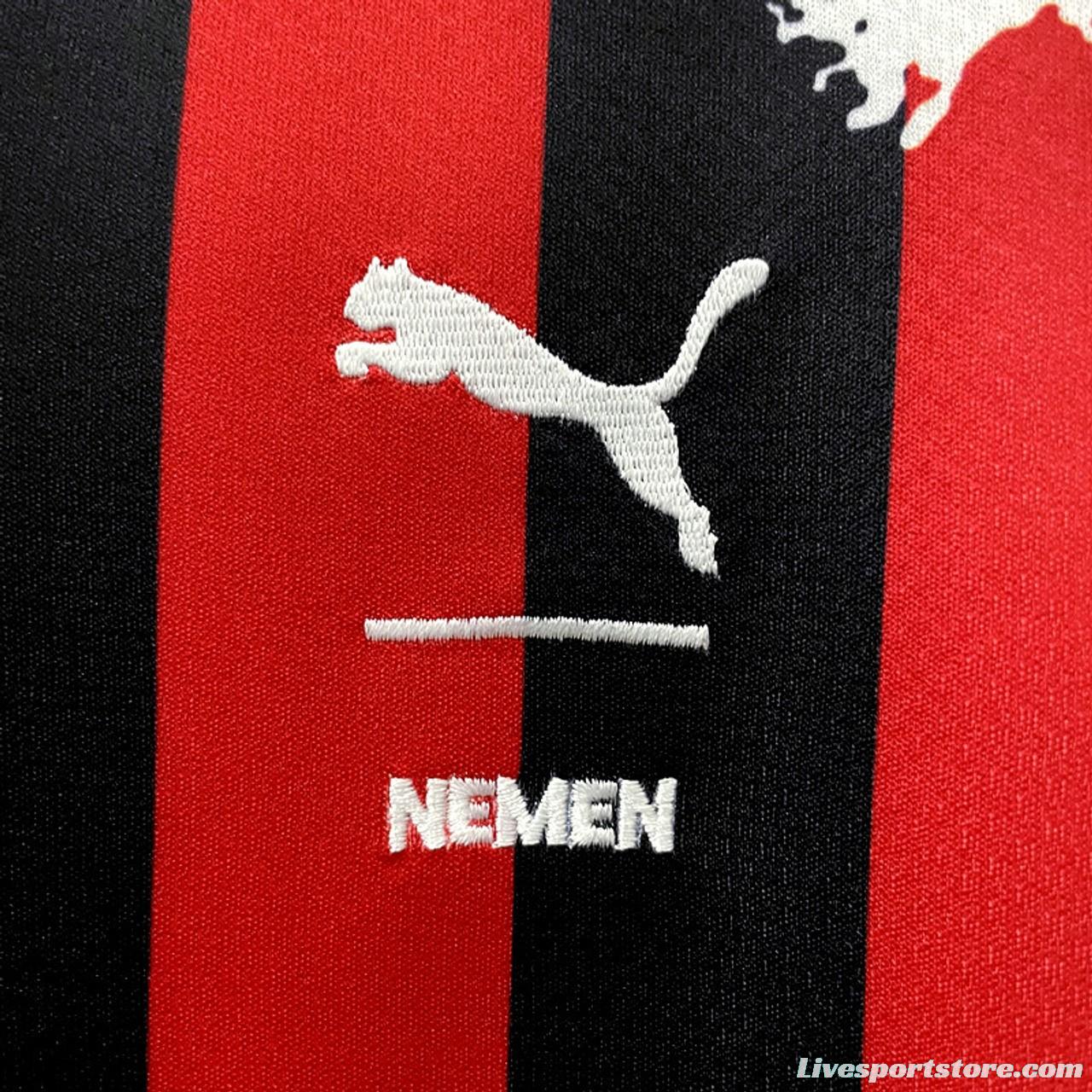 Retro 21/22 AC Milan x Nemen Forth Jersey