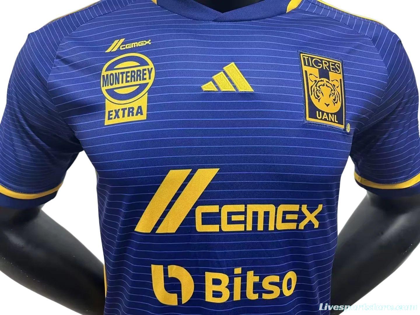 23/24 Tigres UANL Away Blue Jersey