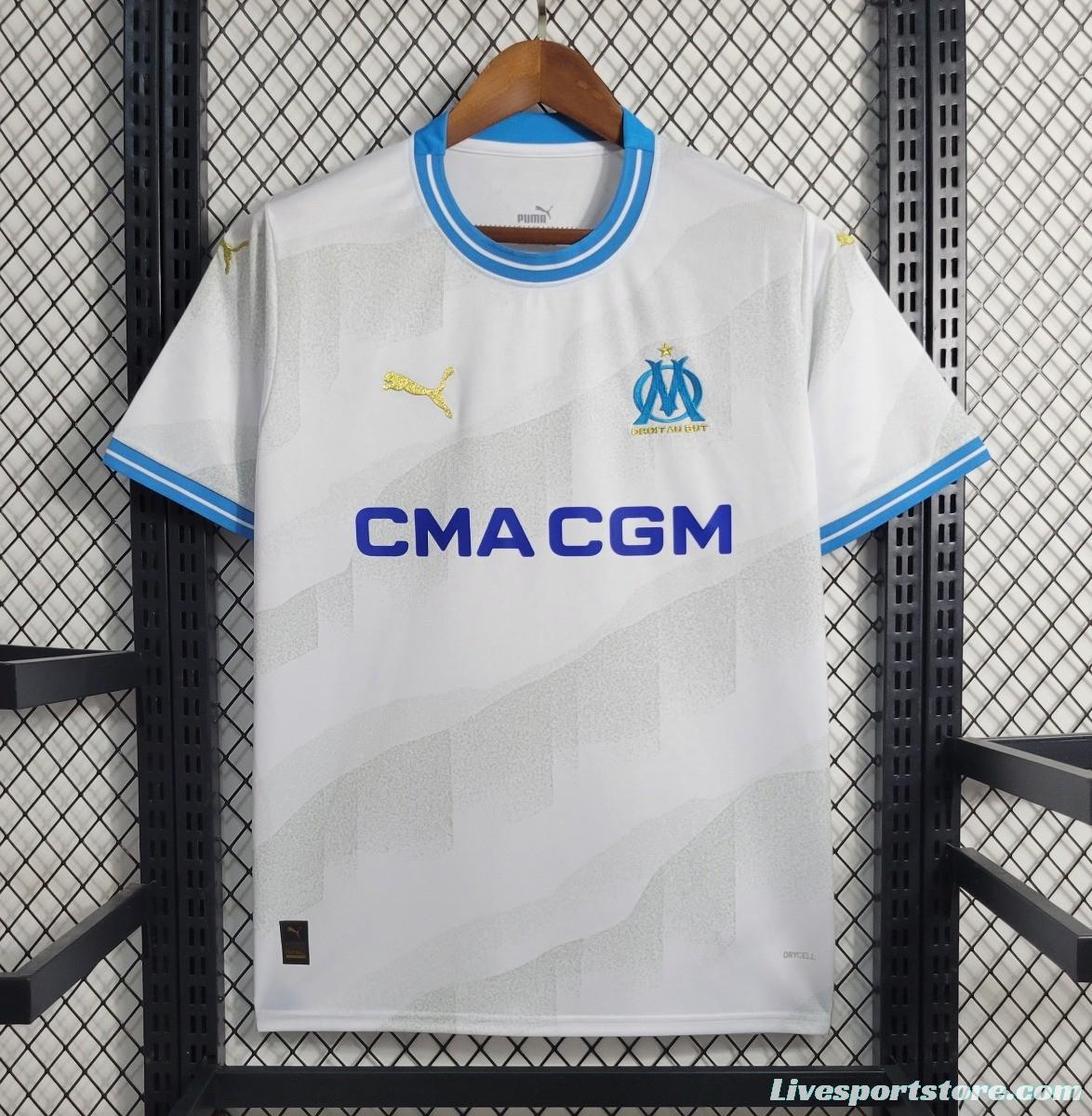 23/24 Olympique Marseille Home Jersey