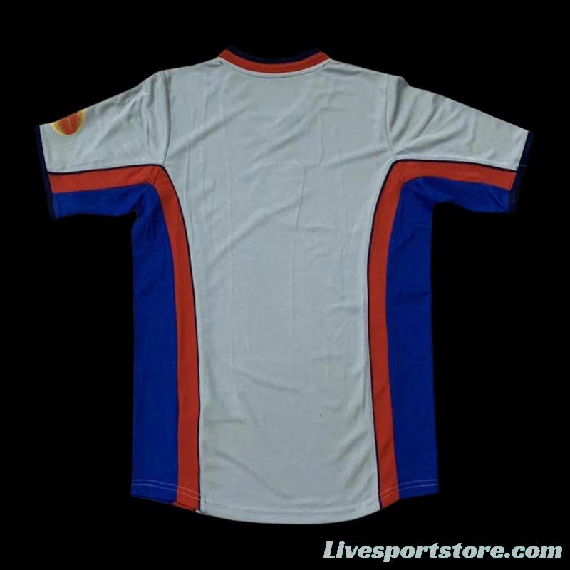 Retro 1999-01 Barcelona Away Jersey