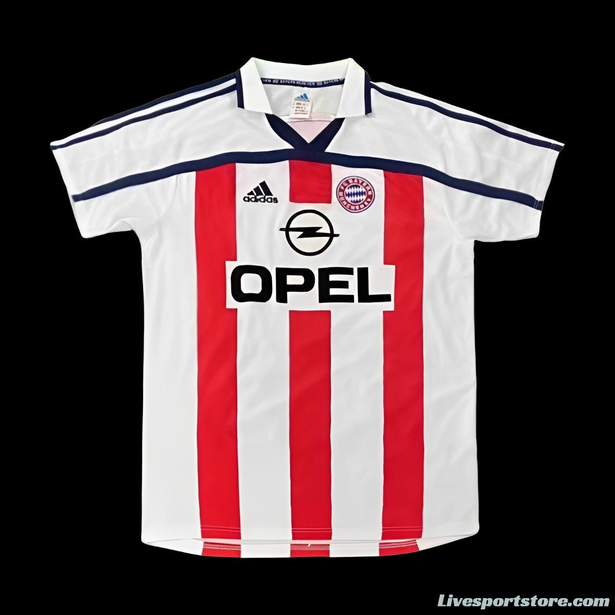 Retro 00/01 Bayern Munich Away Jersey