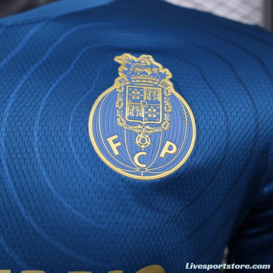 Player Version 23/24 Porto Third Blue Jersey