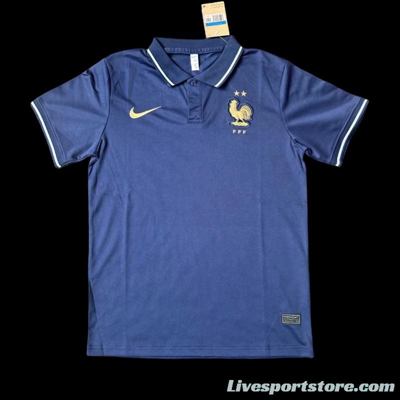 2023 France Navy Polo Shirt