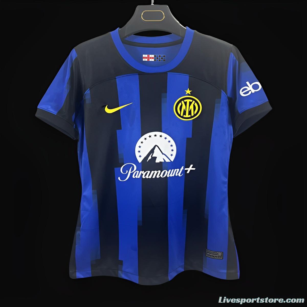 23/24 Women Inter Milan Home Jersey