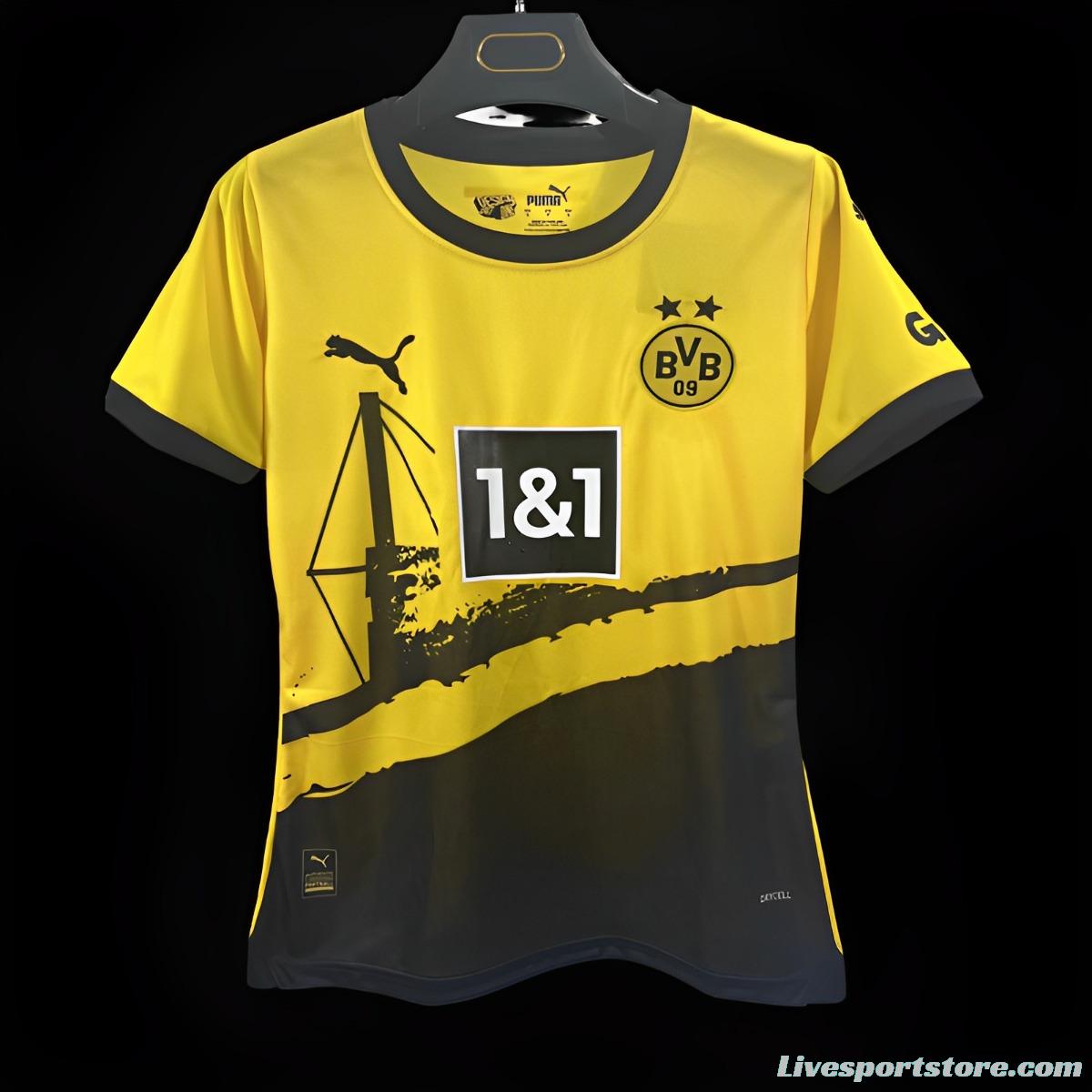 23/24 Women Borussia Dortmund Home Jersey