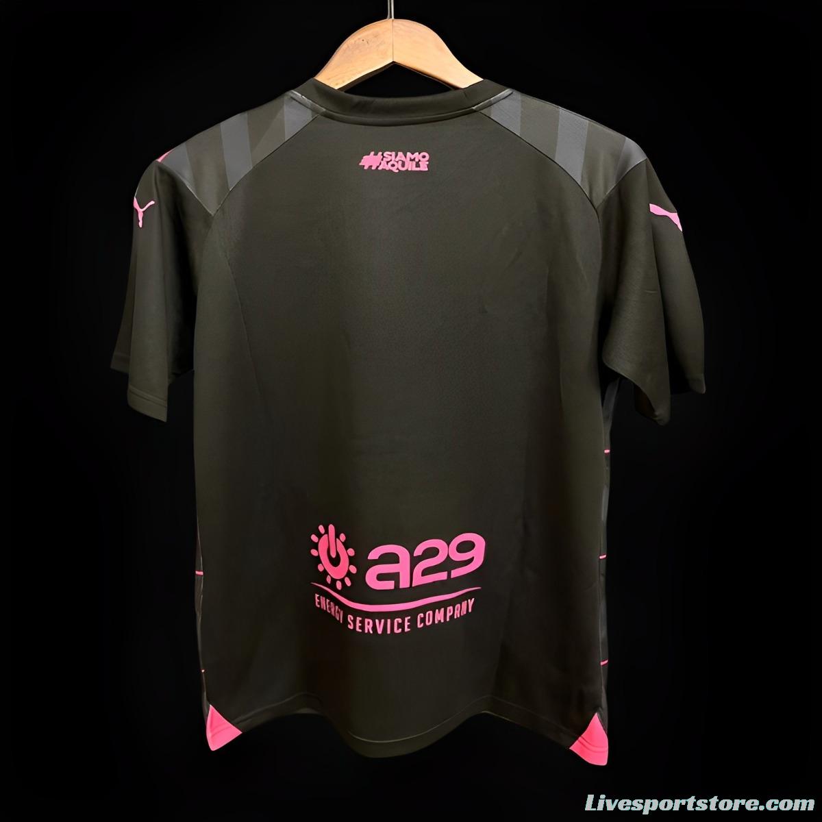 23/24 Palermo Third Black Jersey