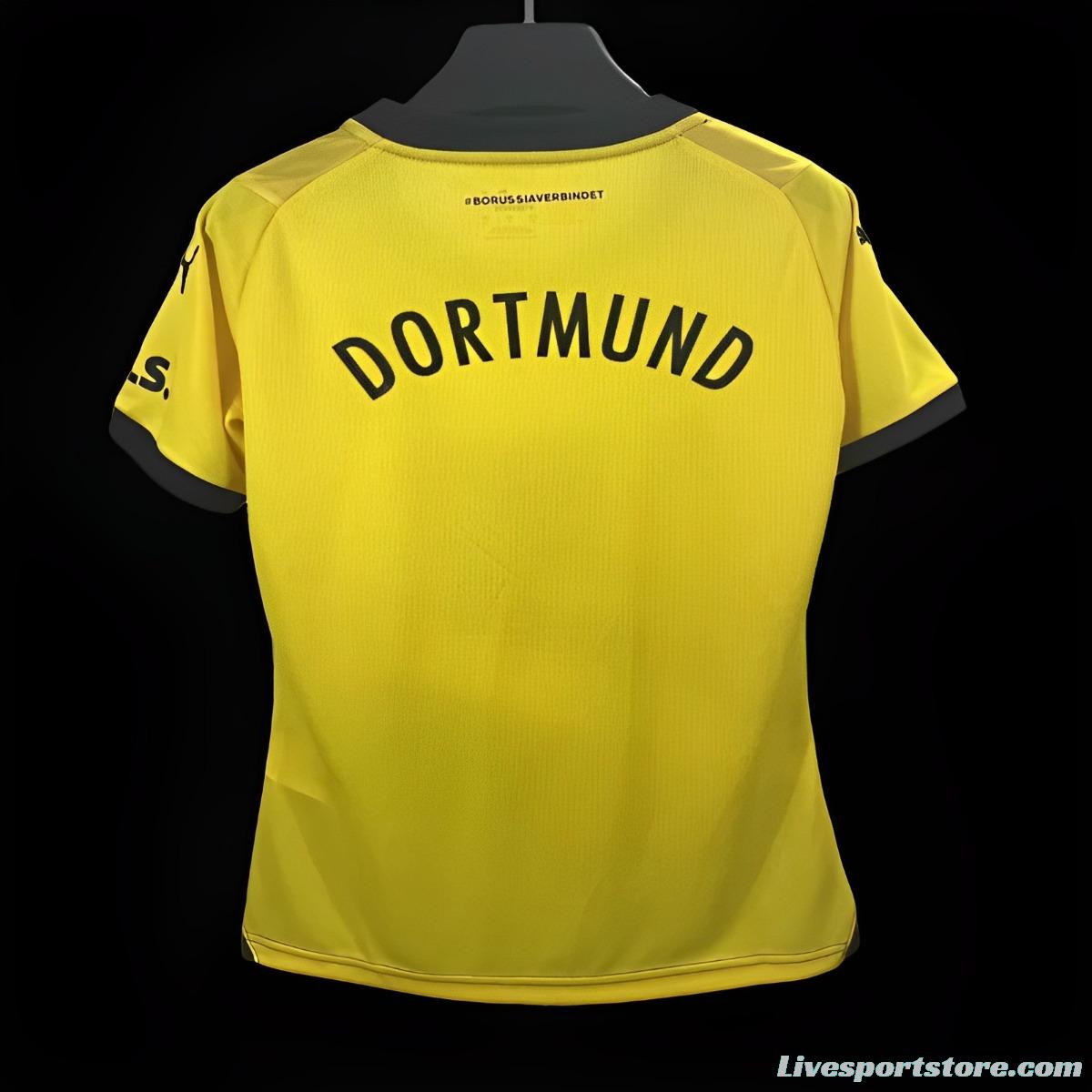 23/24 Women Borussia Dortmund Home Jersey