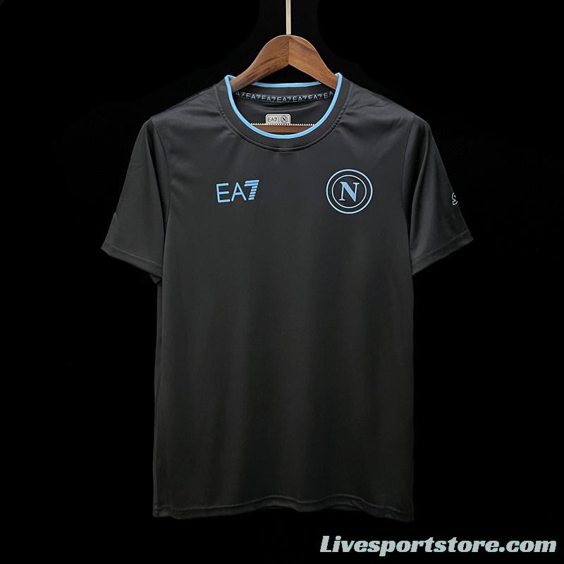 23/24 Napoli Black Training Shirt