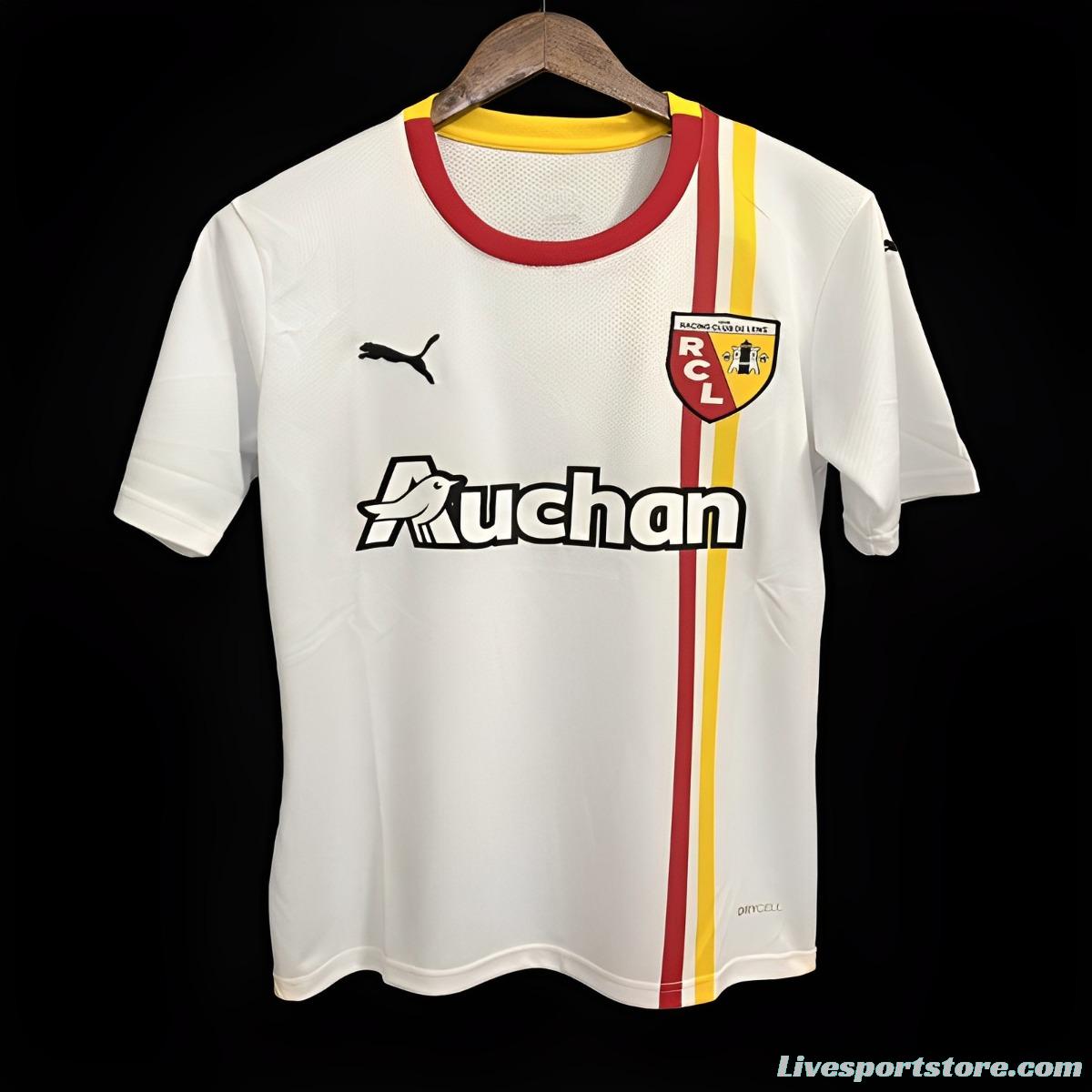 23/24 RC Lens Away White Jersey