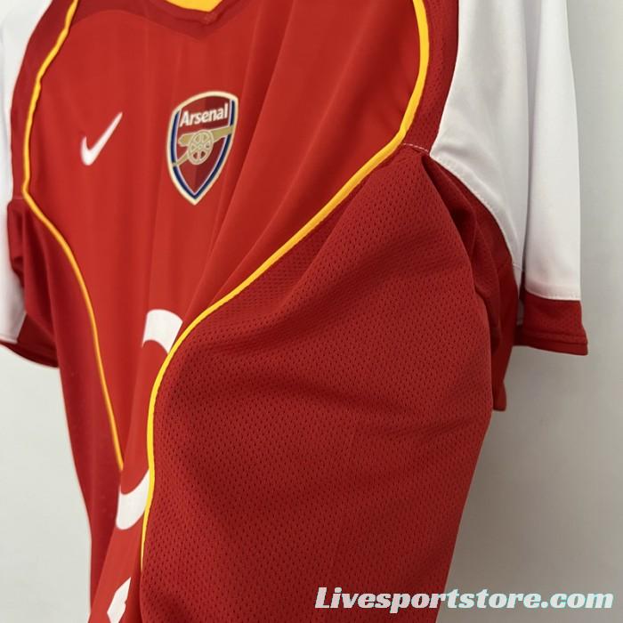 Retro 04/05 Arsenal Home Jersey