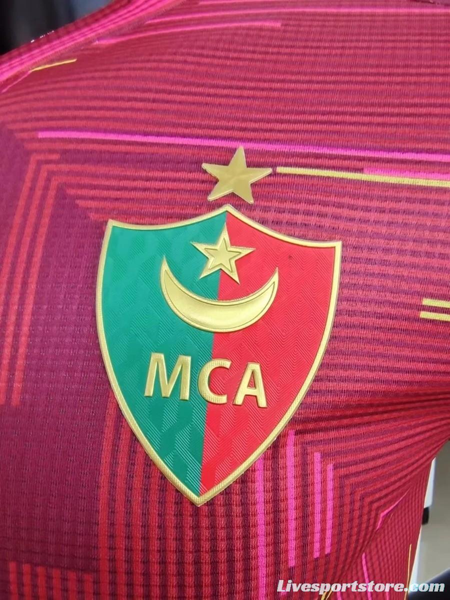 23/24 Player Version 23/24 MCA Away Red Jersey