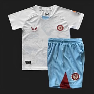 23/24 Kids Aston Villa Away Jersey