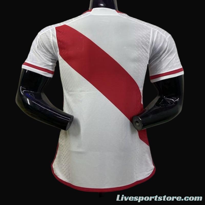 Player Version 2022 Peru Home Jersey