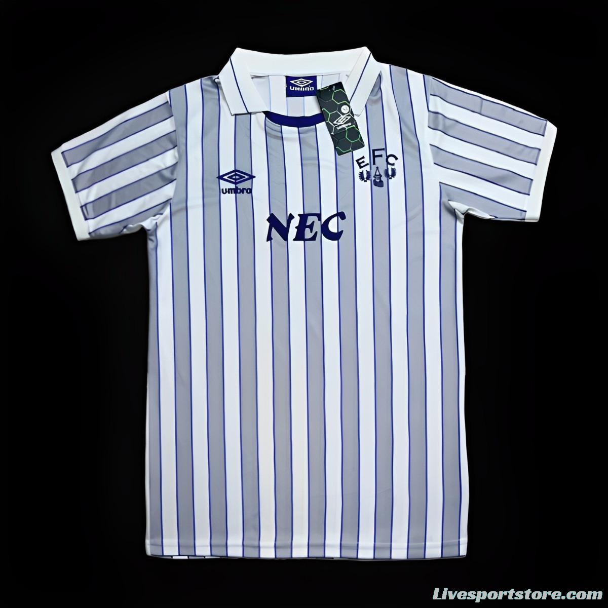 Retro 88-90 Everton Away Jersey