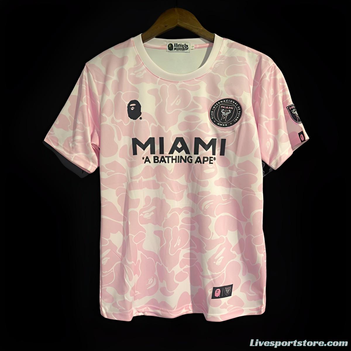 23/24 Inter Miami XBape Pink Special Jersey