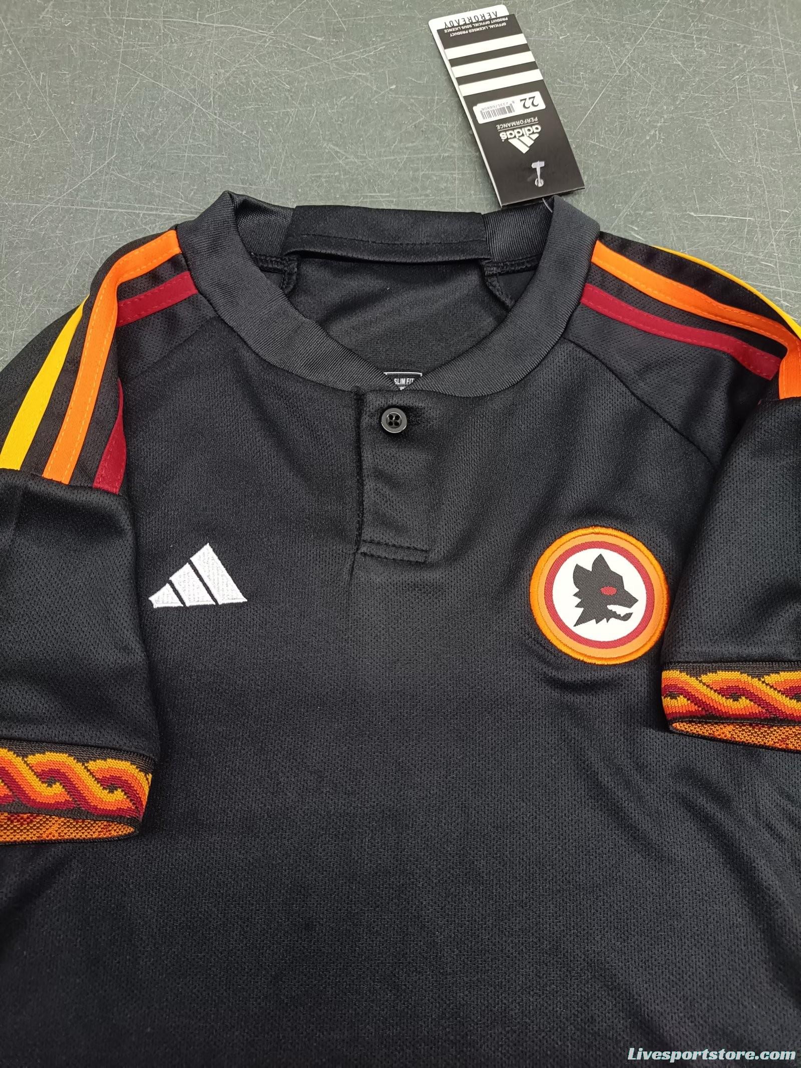 23/24 Kids Roma Third Jersey