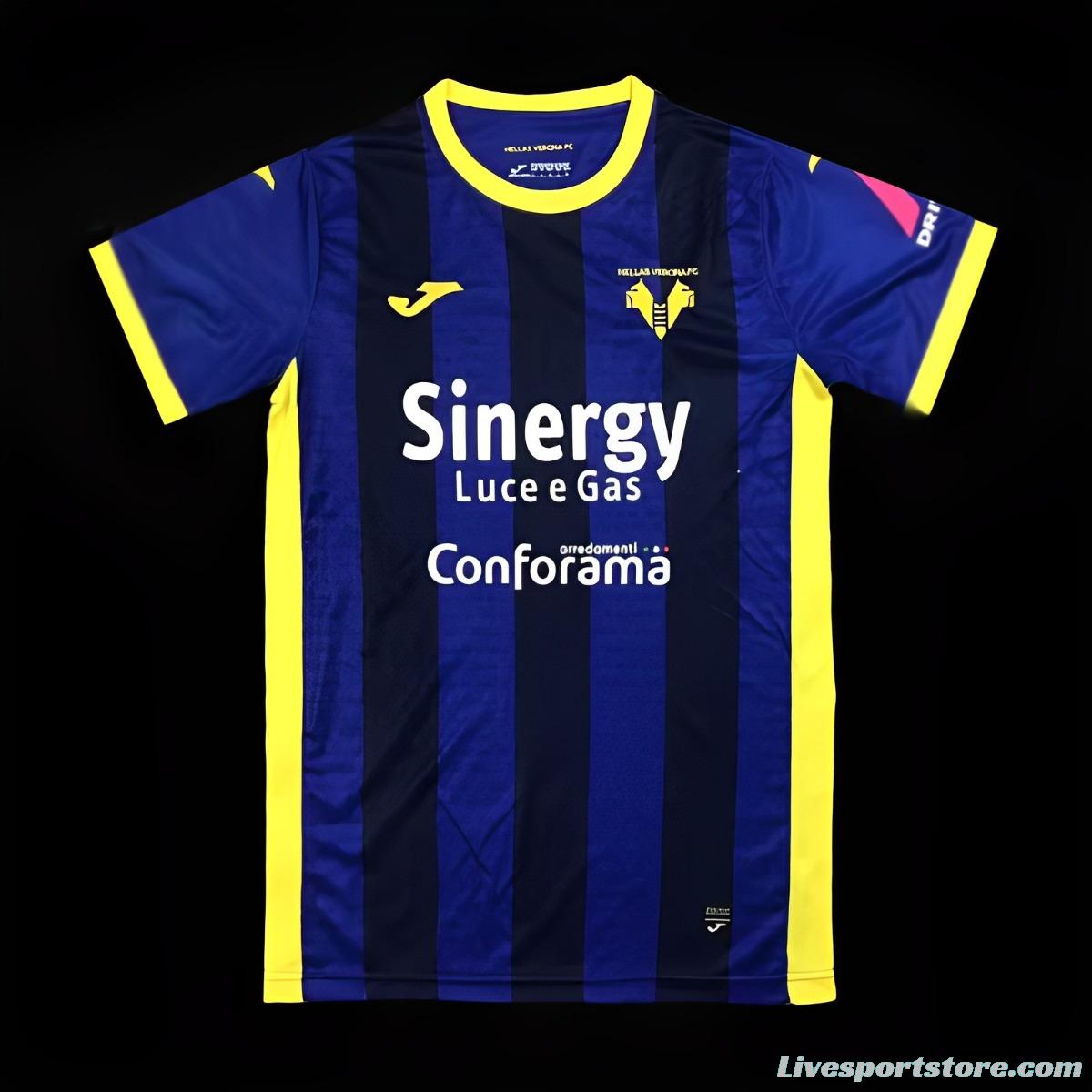 23/24 Hellas Verona Home Jersey