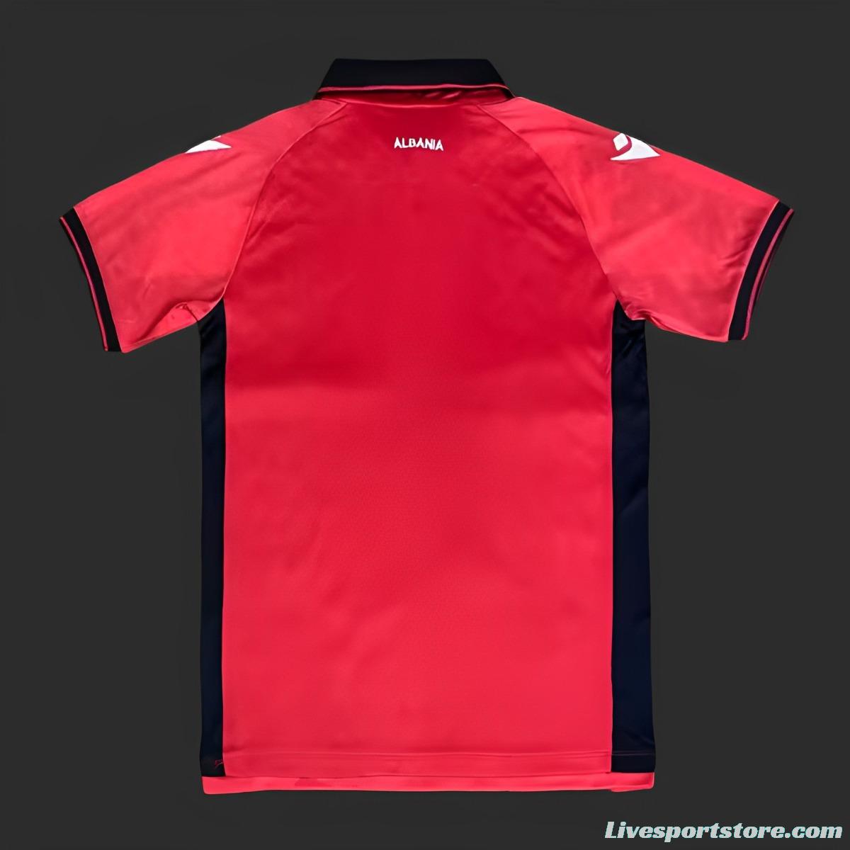 2023 Albania Home Jersey