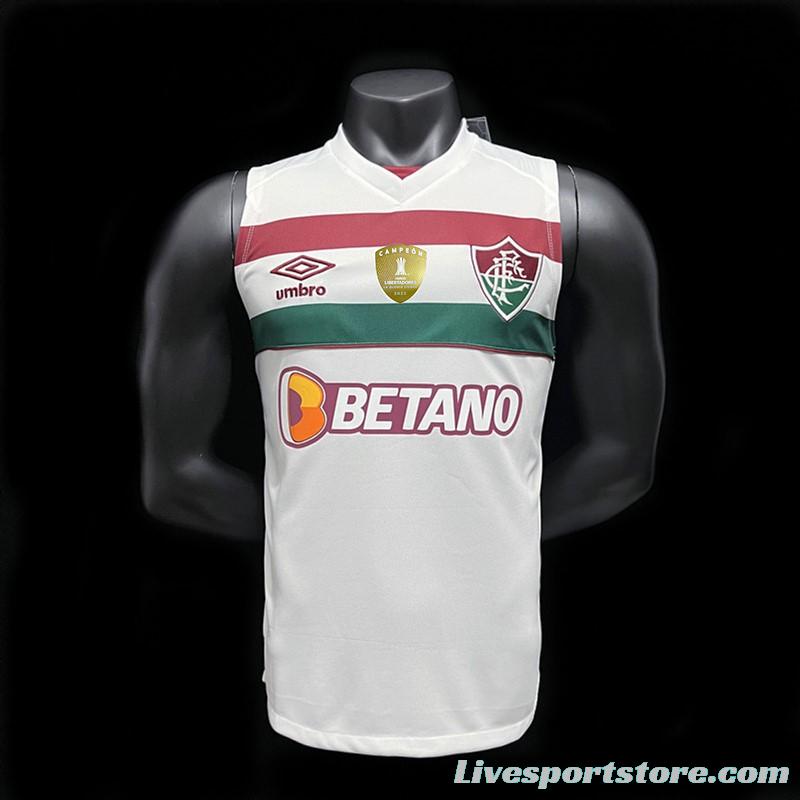 23/24 Fluminense Away Vest Jersey Full Patch