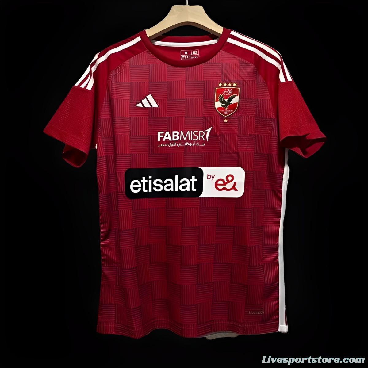 23/24 Al Ahly SC Home Jersey