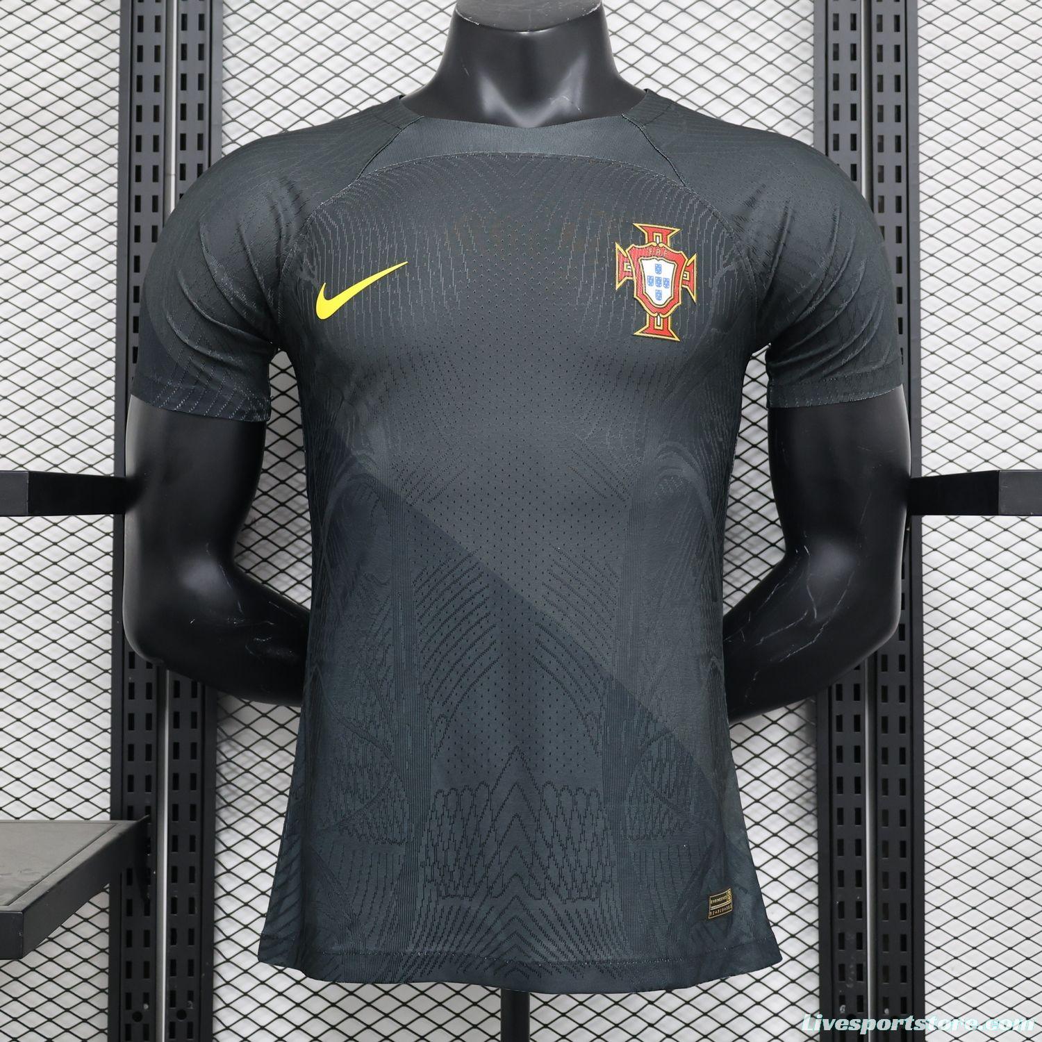 Player Version 2023 Portugal Black Special Jersey