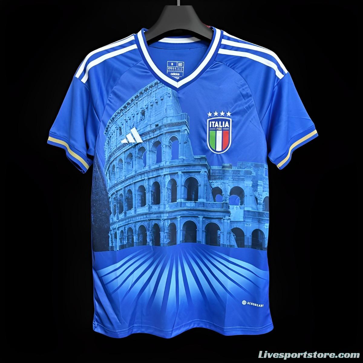 2023 Italy Blue City Edition Special Jersey