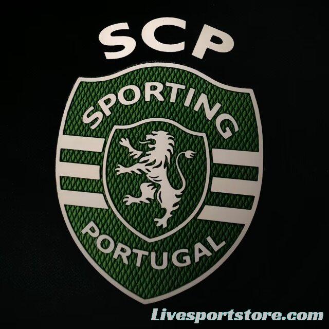 23/24 Sporting Lisbon Forth Black Jersey