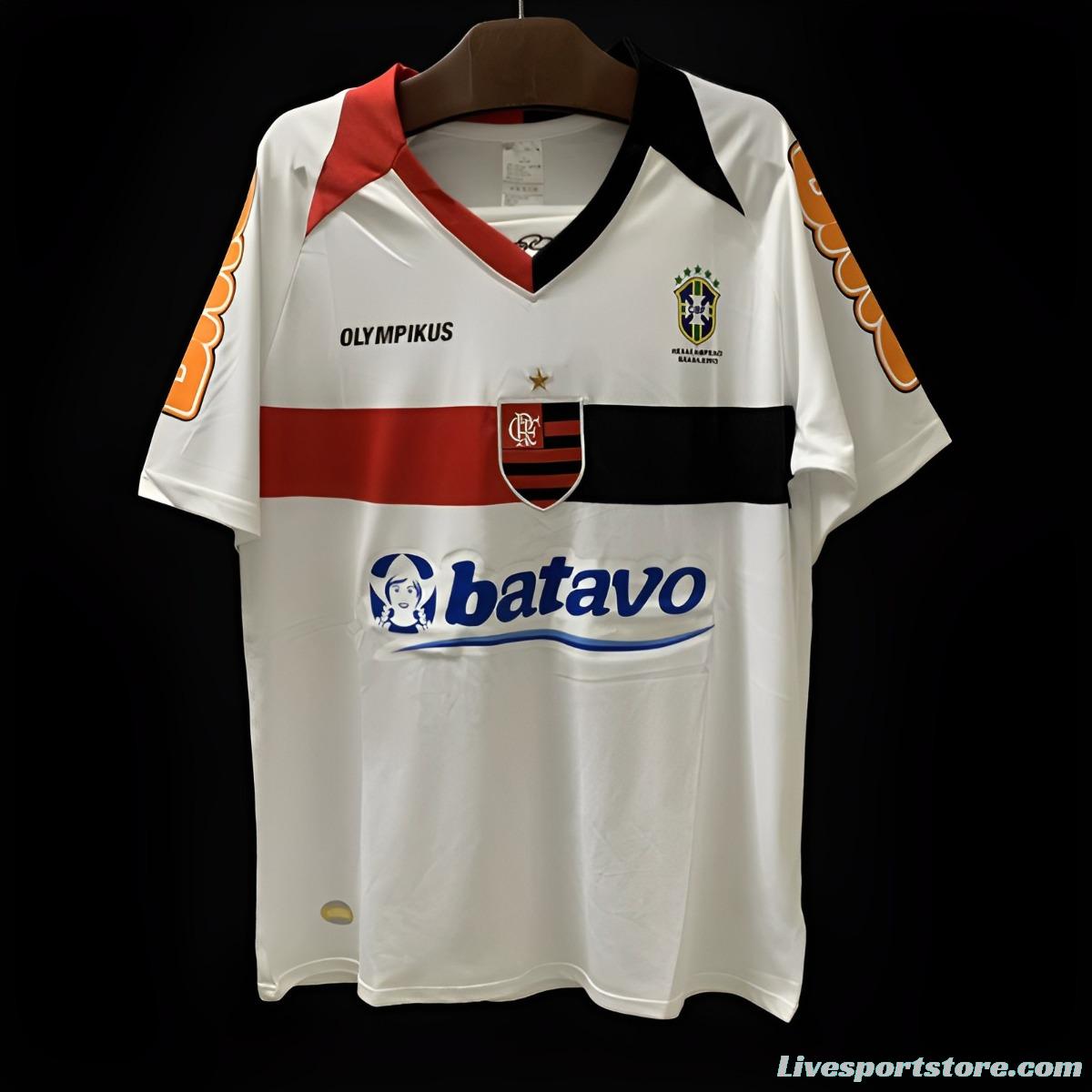 Retro 10/11 Flamengo Away White Jersey