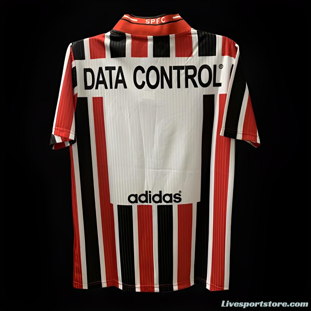 Retro 96/97 Sao Paulo Away Red Jersey