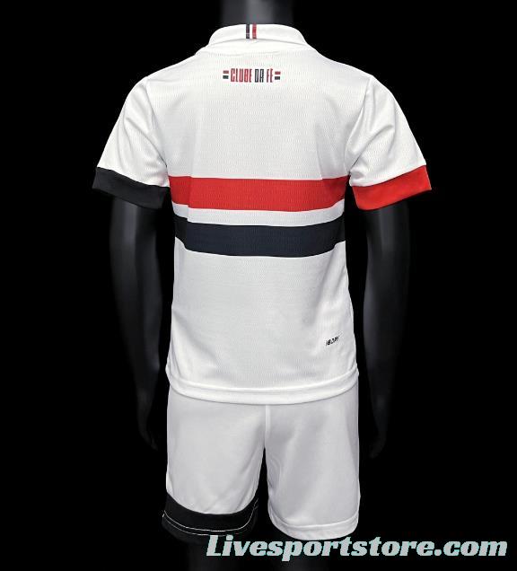 24/25 Kids Sao Paulo Home Jersey