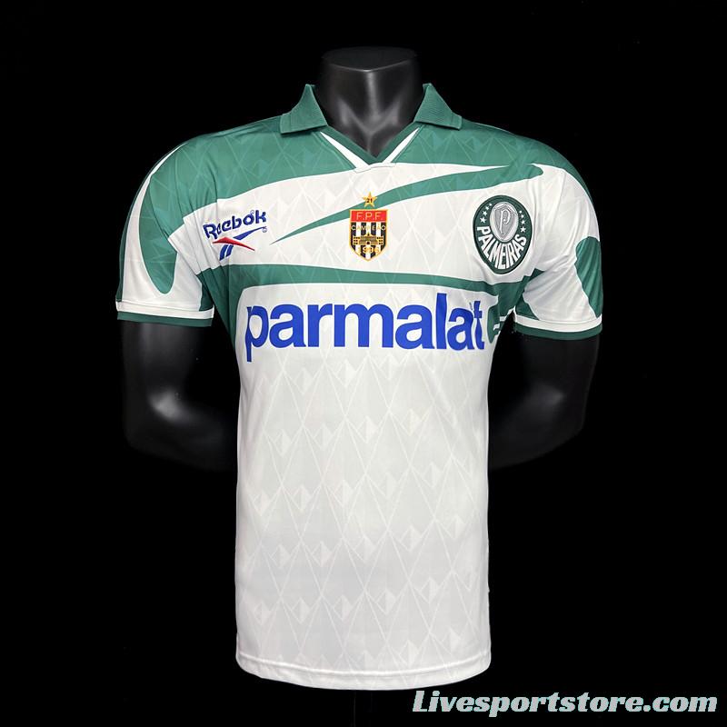 Retro 1986 Palmeiras Third White Jersey