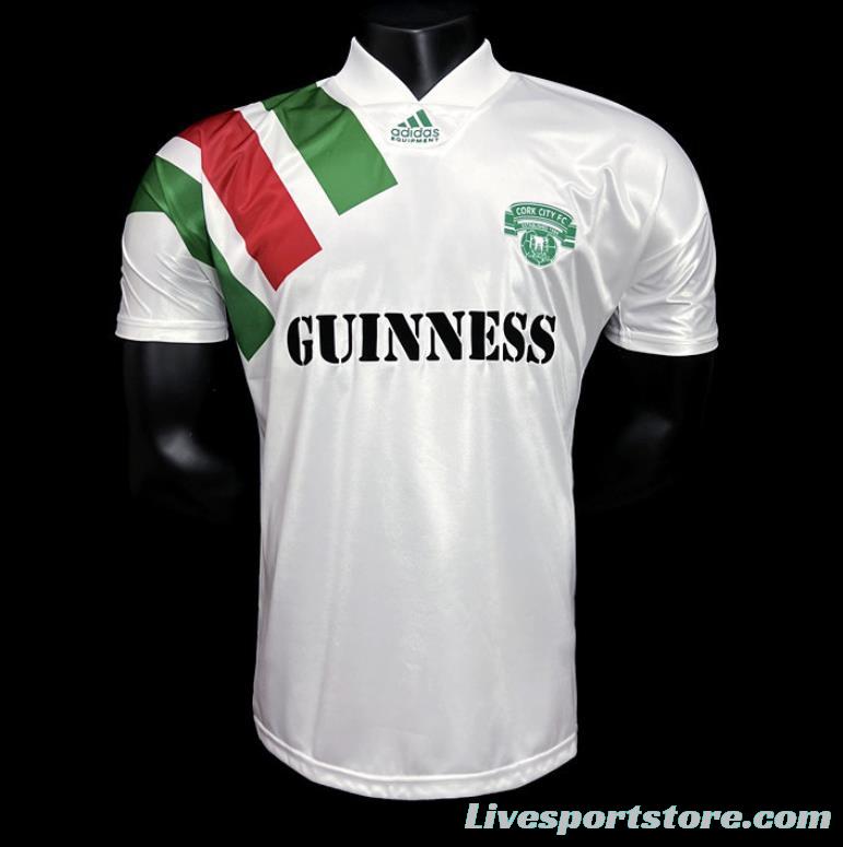 Retro 1992/94 Ireland Cork City Away Soccer Jersey