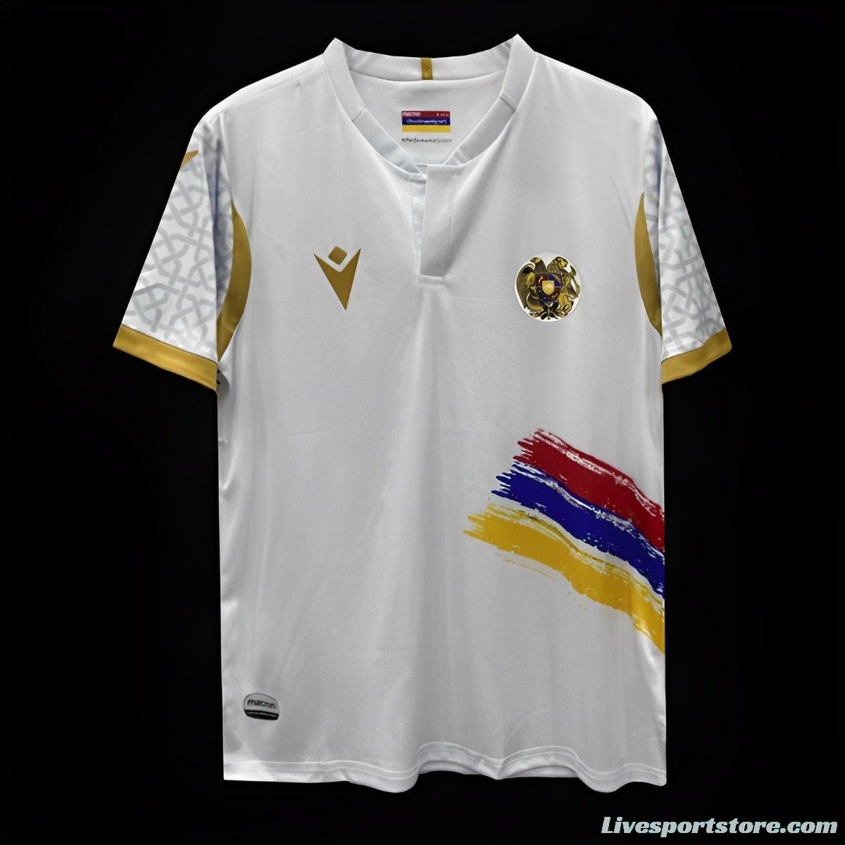 2024 Armenia Third White Jersey